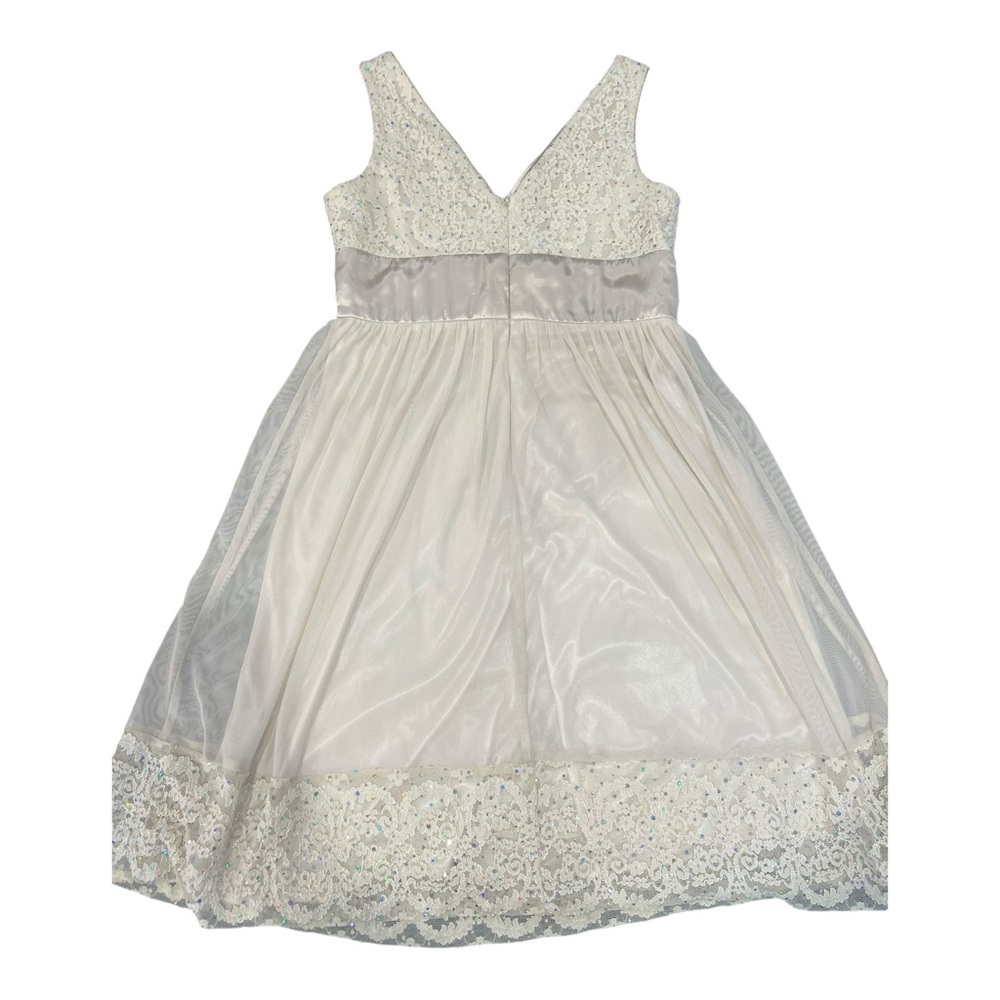 R&M richards White Dress Size 12 - Picture 5 of 7